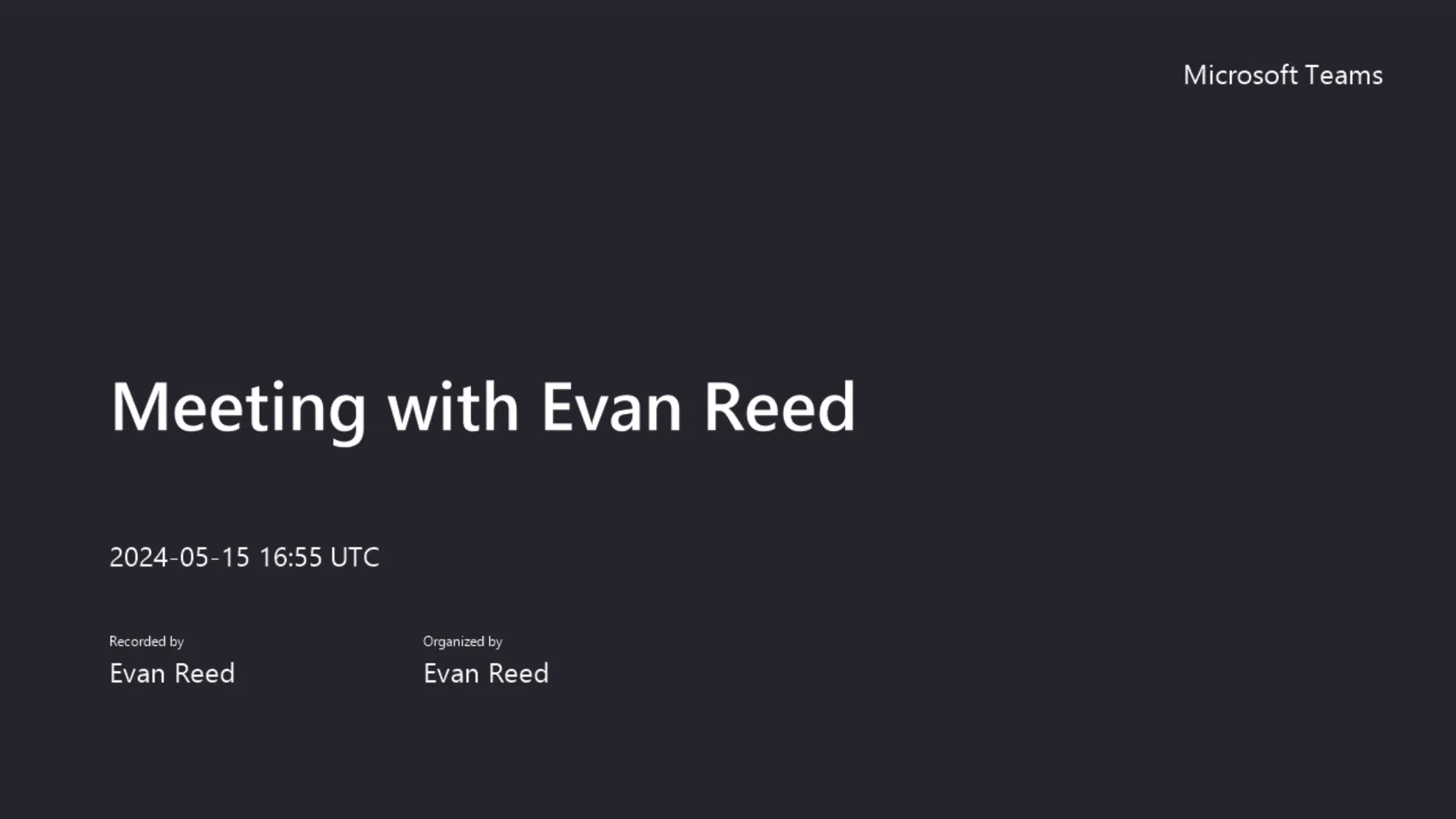 Video Intro on Vimeo