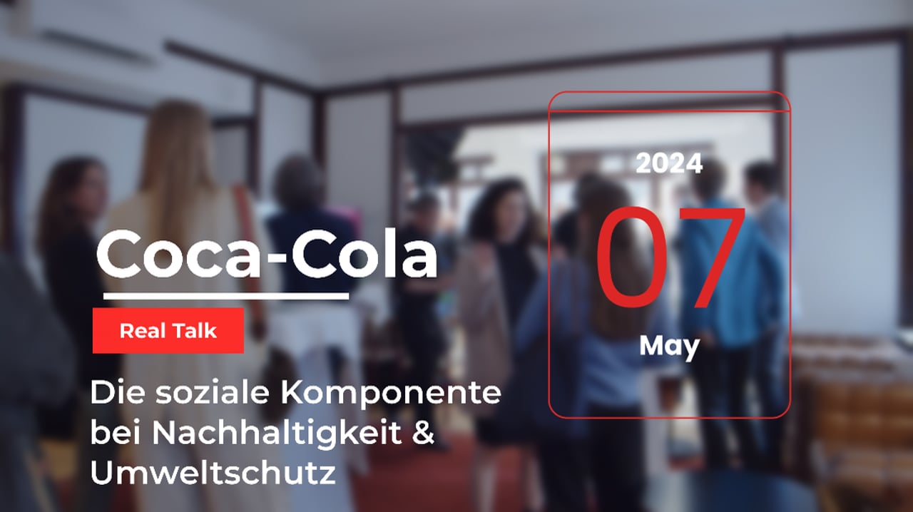 biz.talk.tv: Coca-Cola Real Talk &#8211; Die soziale Erweiterung der ökologischen Nachhaltigkeit