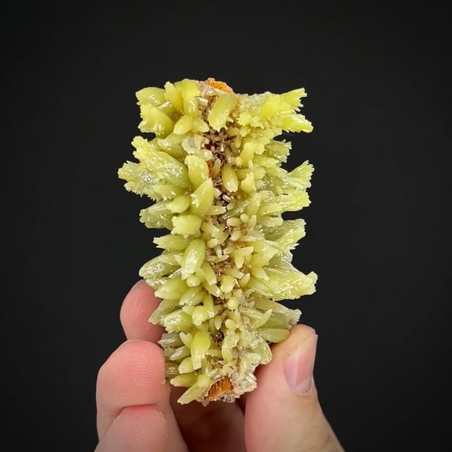 Pyromorphite stalactite (rare)