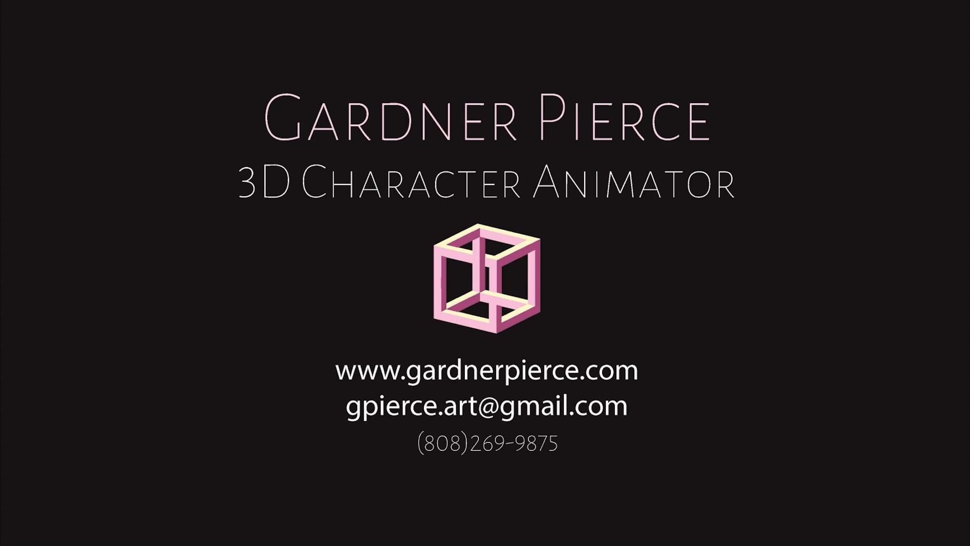 Gardner Pierce Demo Reel