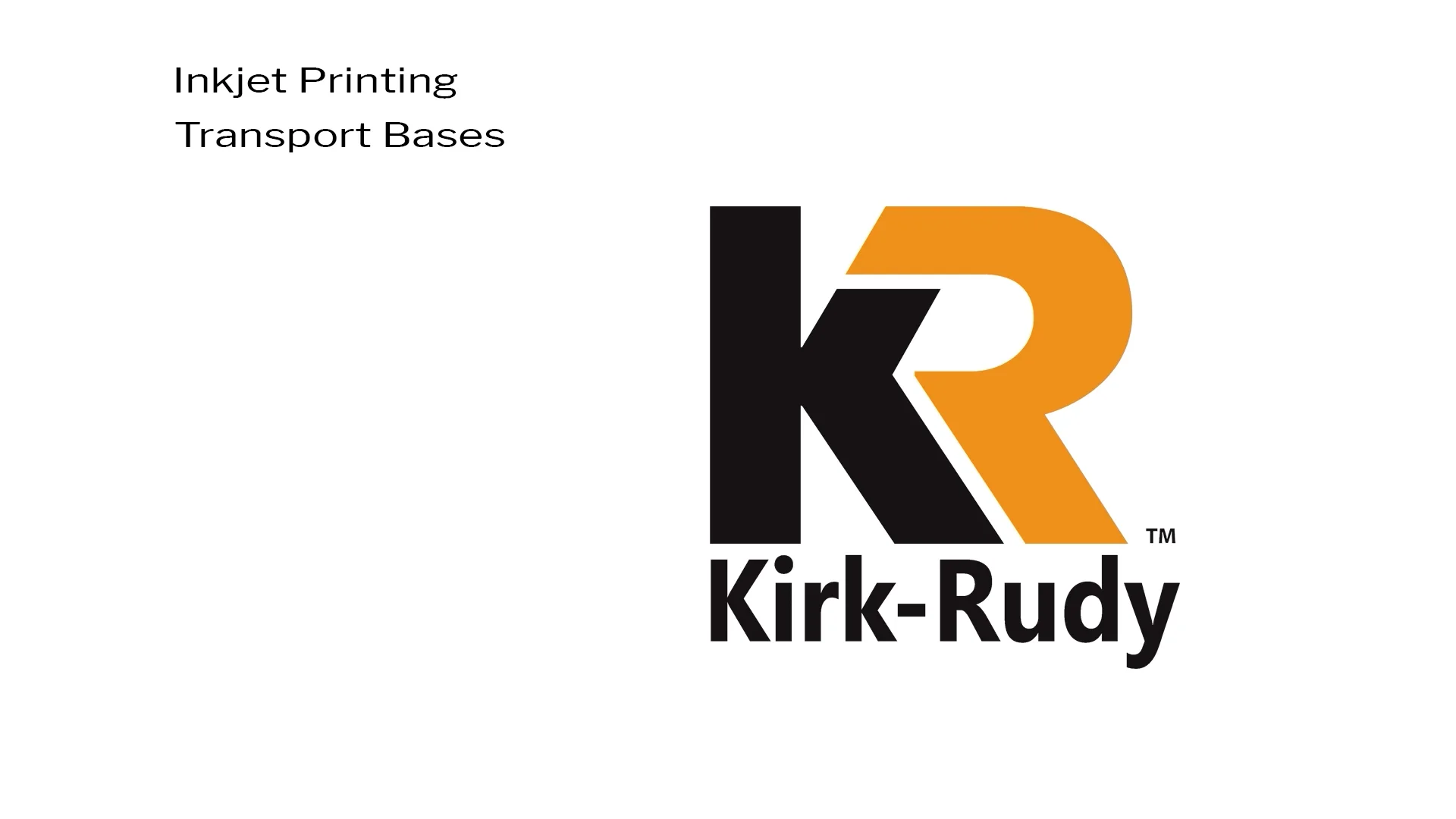 KR555 RFID Label Applicator | Kirk-Rudy