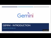 Gemini - Introduction &amp; Features