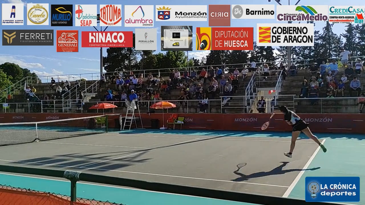 ESTA TARDE DESDE LAS 18 H FINAL DE DOBLES ENTRE TAMIRA PASCEK ( AUSTRIA ) y VALENTINA  RYSER ( SUIZA )  CONTRA   ANA CANDIOTTO ( BRASIL ) y  TIPHANIE LEMAITRE ( FRANCIA )  