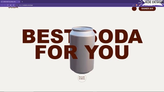concevoir un site web 3D interractif
