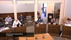 Personnel Committee Meeting 5-16-24