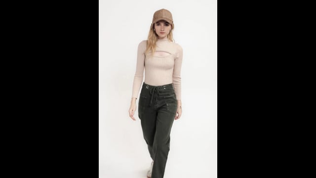 TRICOT MELISSA MANGA LONGA                                                                           AREIA