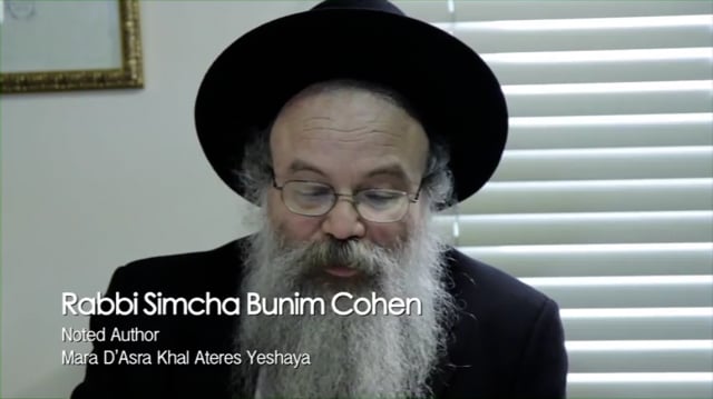 Halachic Guidelines in Offering Comfort – Rabbi Simcha Bunim Cohen