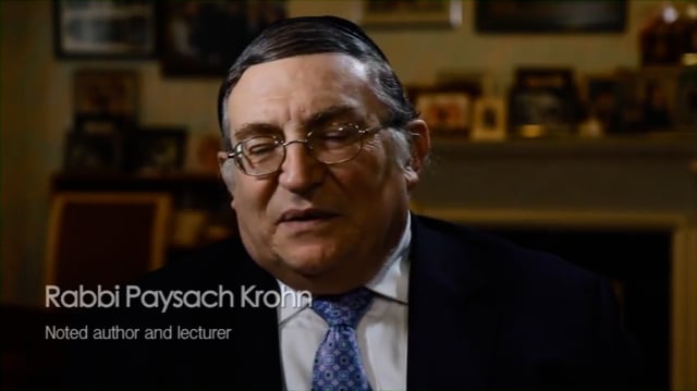 It’s All About Them – Rabbi Paysach Krohn