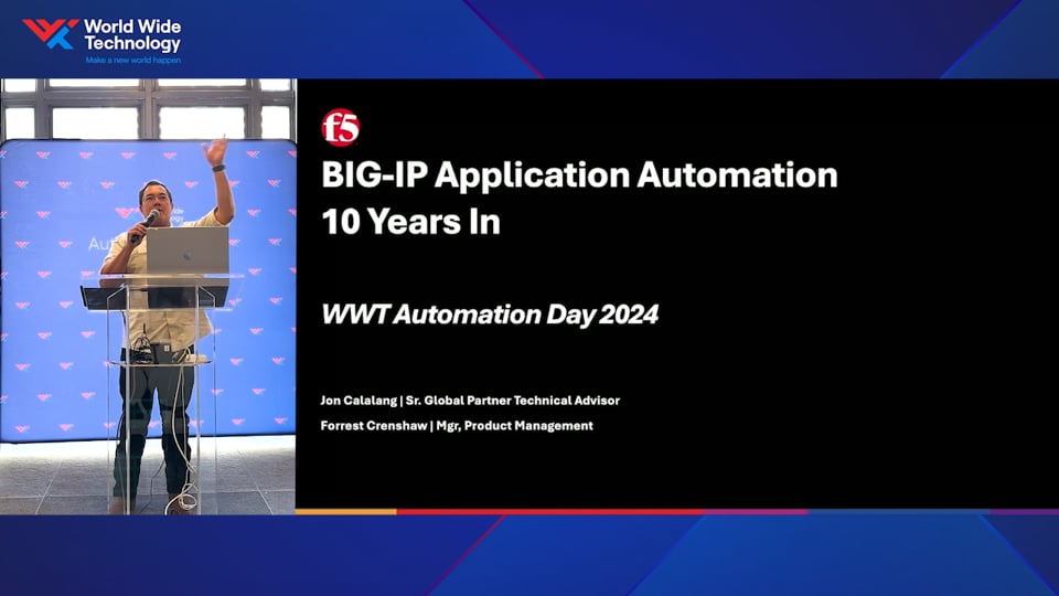 Automation.Day NYC '24 - BIG-IP Application Automation - 10 Years In