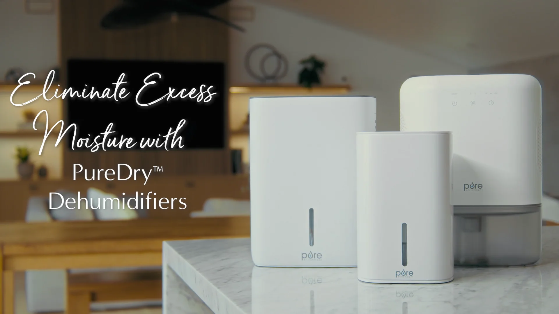 PureDry™ Deluxe Dehumidifier | Pure Enrichment®