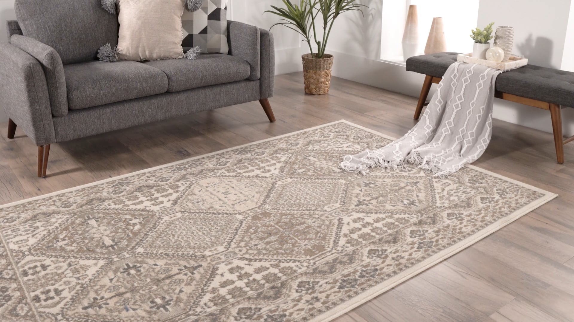 nuLOOM Becca Transitional Vintage Area Rug, 8'x10' - Southwestern ...