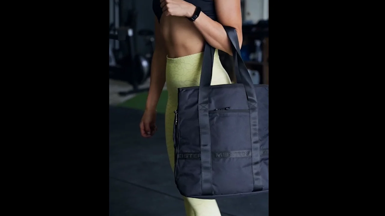 Meister Commuter Gym Tote w/ Shoe Locker - Waterproof Bag