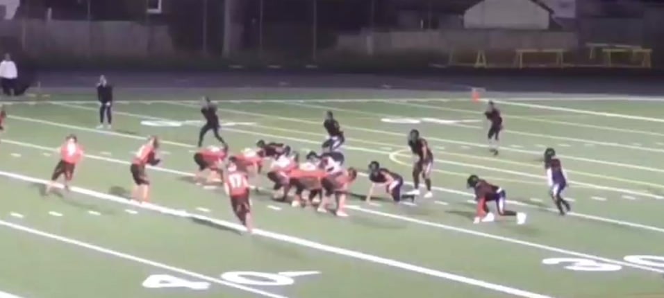 Watch nolan poirier's defensive half back film