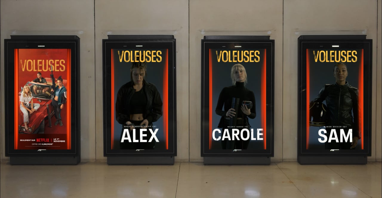 Netflix : Voleuses Social