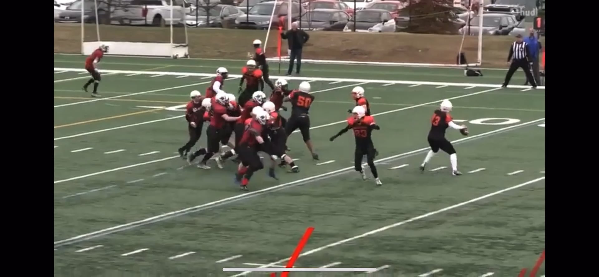 Watch cole morison's defensive half back film