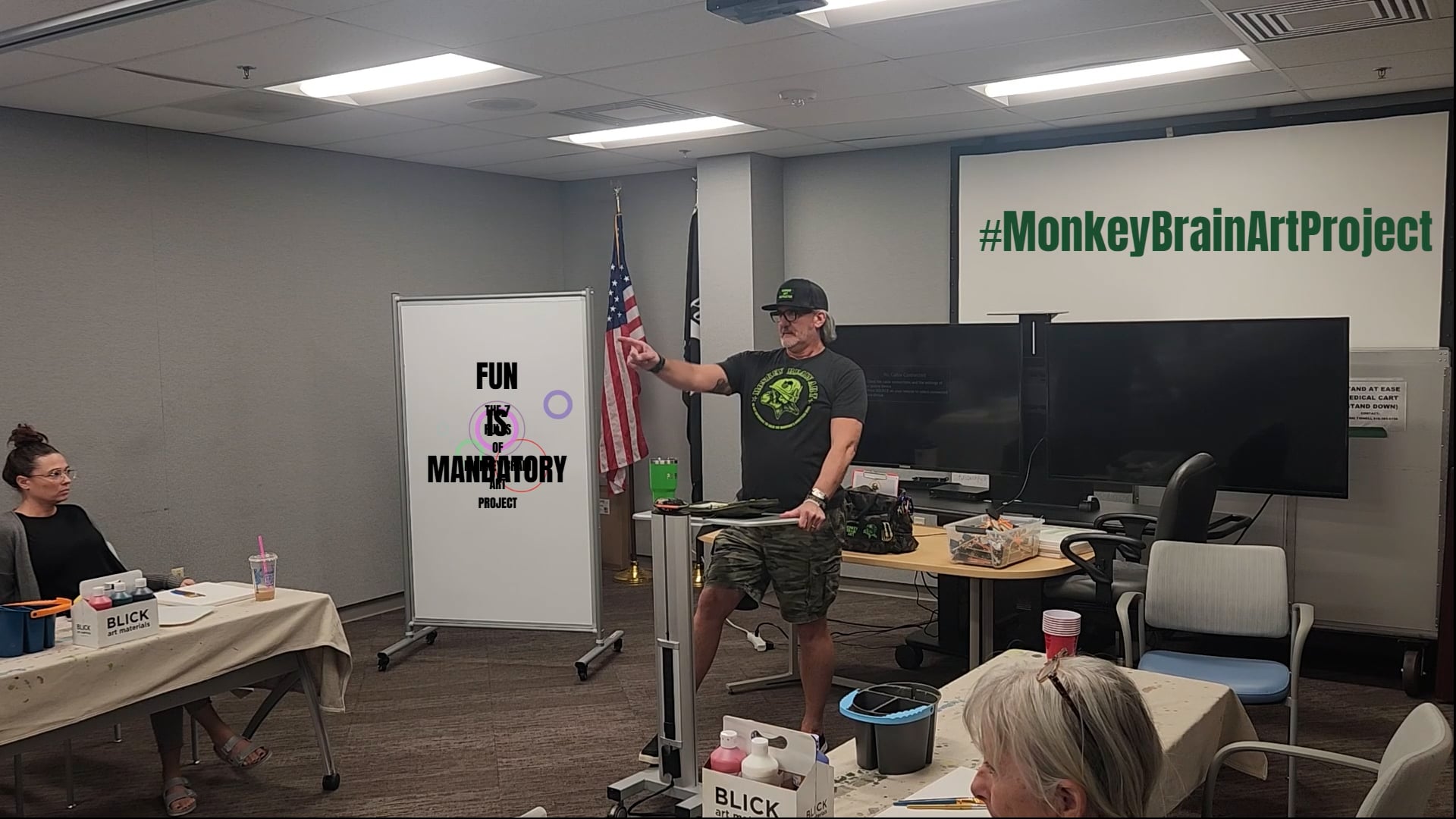 Monkey Brain Art Class