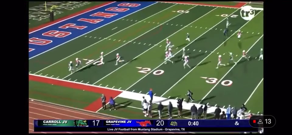 Watch carter oneal's wide receiver film