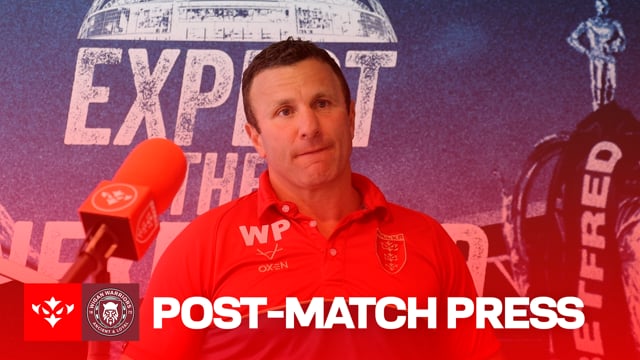 POST-MATCH PRESS: Willie Peters reacts to Challenge Cup Semi-Final defeat
