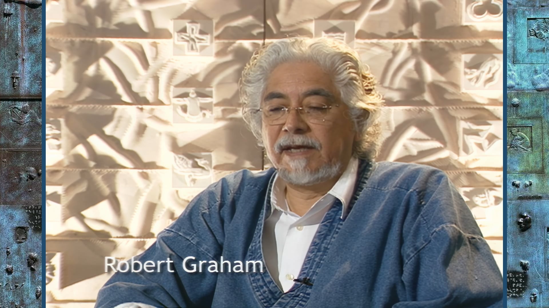 Robert Graham with Frank Gehry