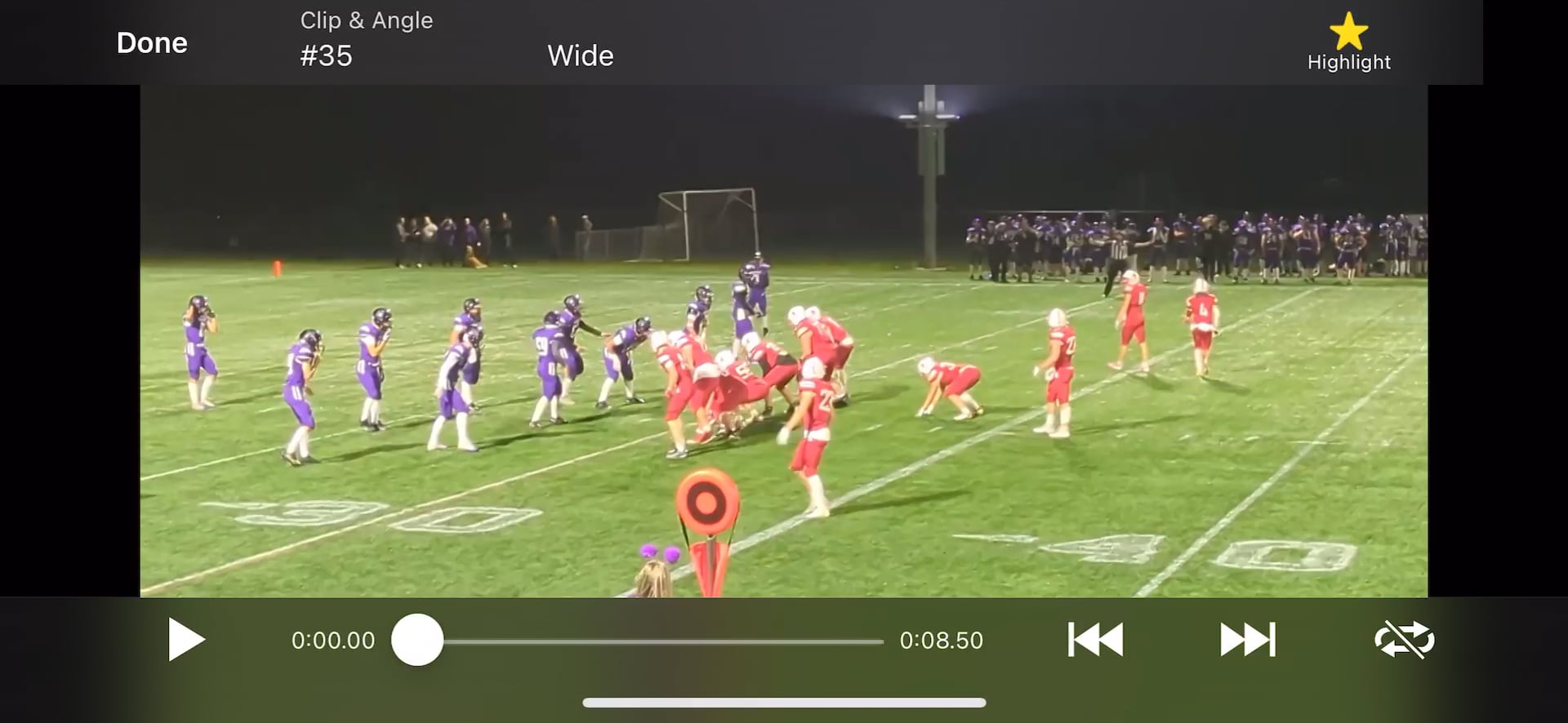 Watch thomas giffard's offensive tackle film