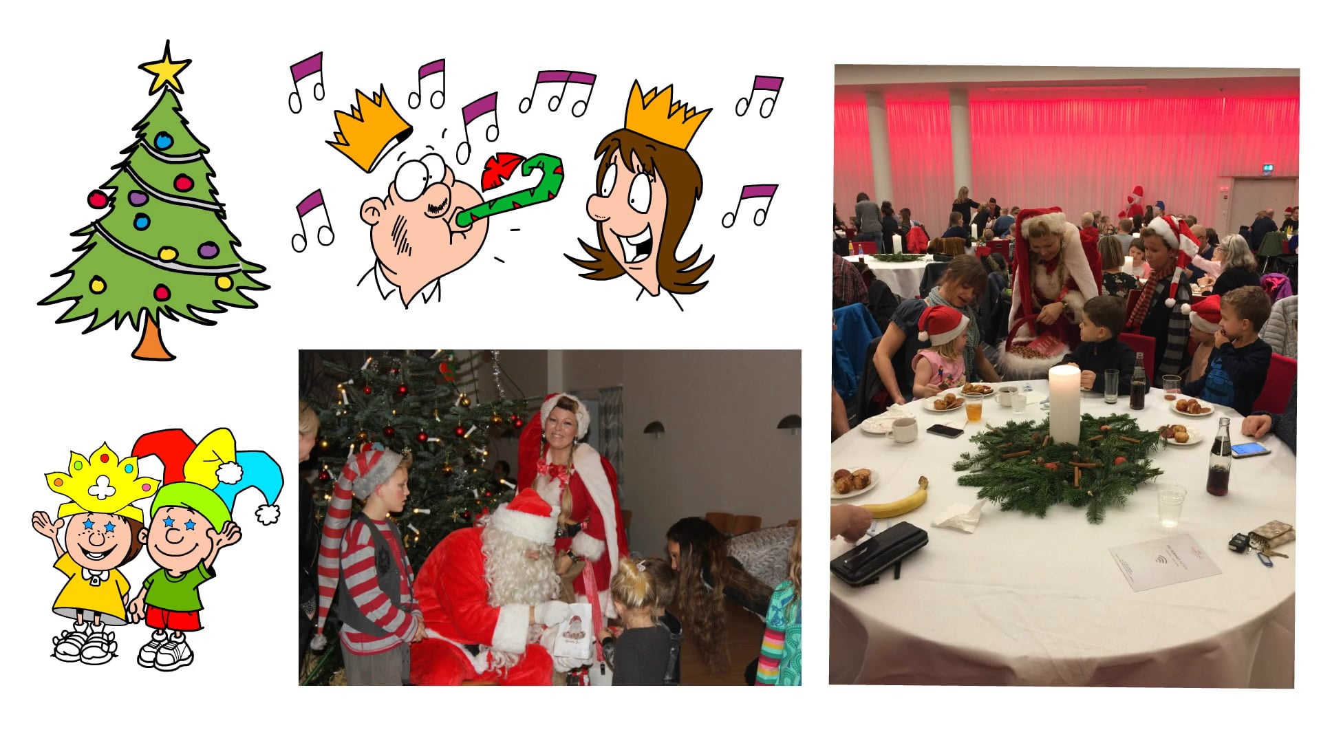 Juleunderholdning til julefest