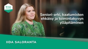 Seniori-arki, kaatumisten ehkäisy ja toimintakyvyn ylläpitäminen - Iida Saloranta