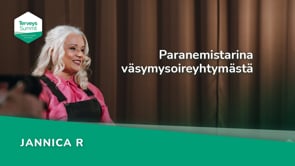 Paranemistarina väsymysoireyhtymästä -  Jannica R