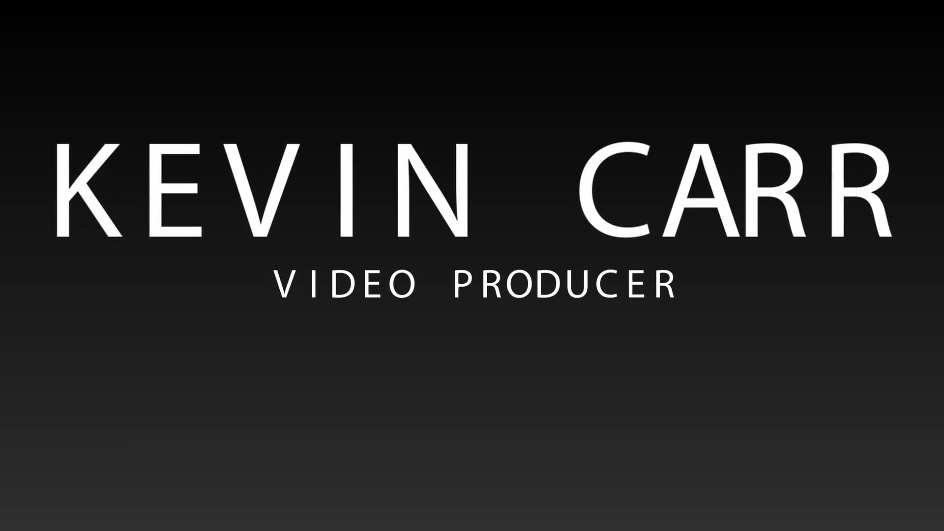 Kevin Carr - 2024 Reel