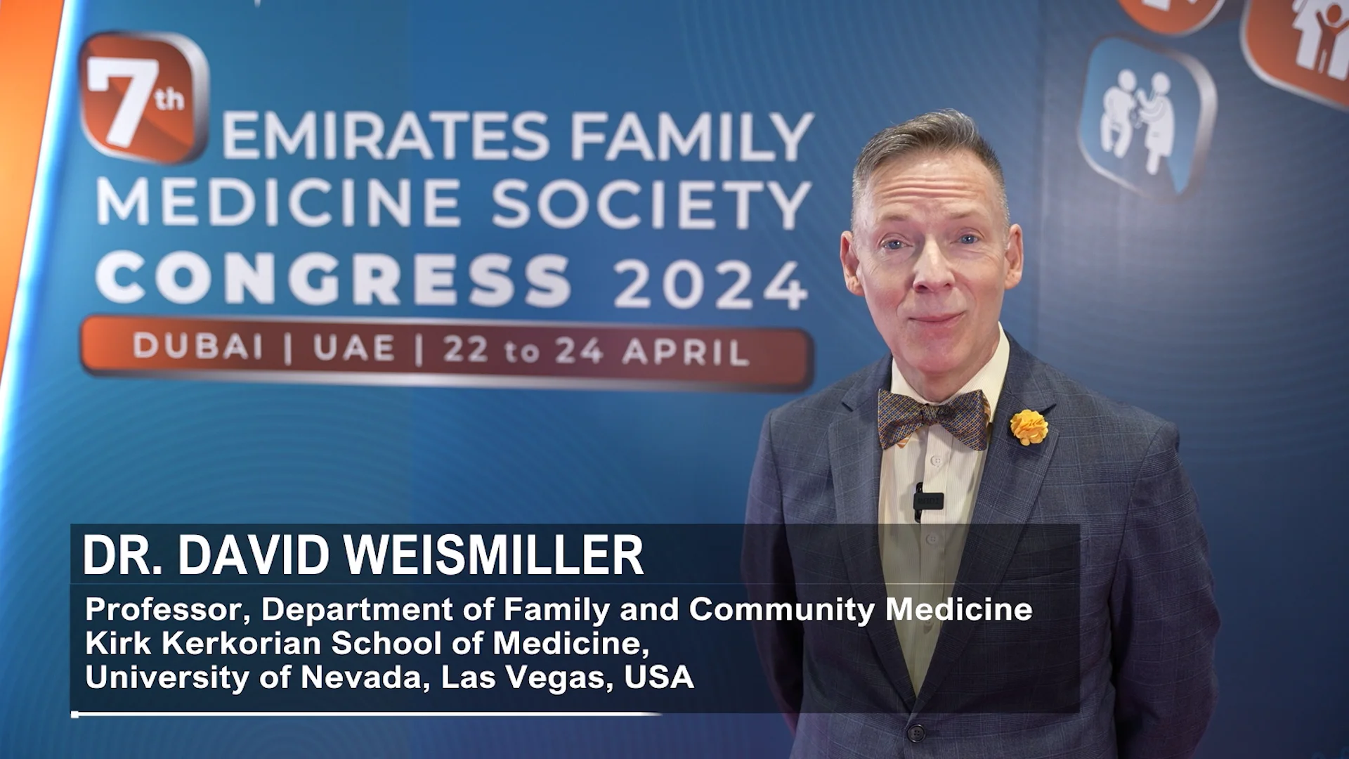 Dr David Weismiller - Professor, Department of Family and Community ...