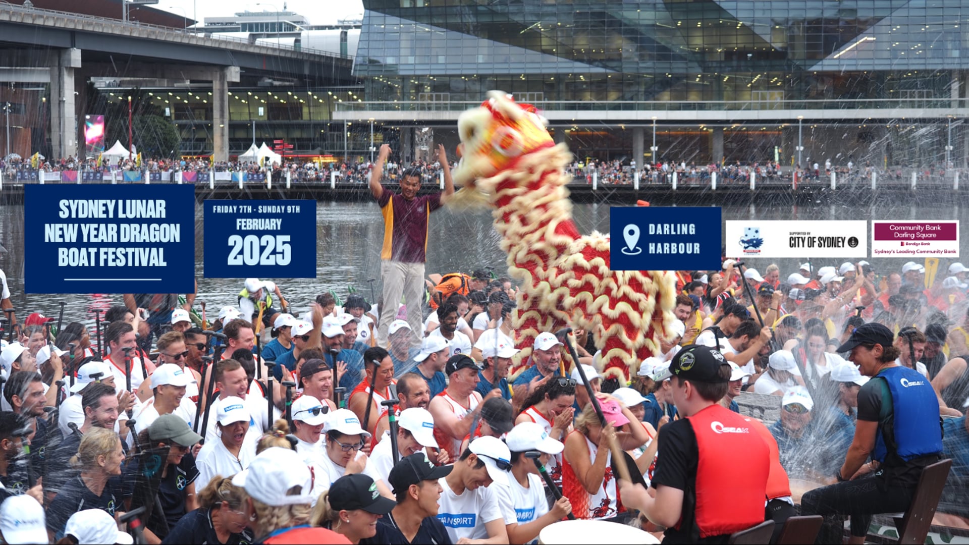 Sydney Lunar New Year Dragon Boats Festival 2024 #sydneyDBF
