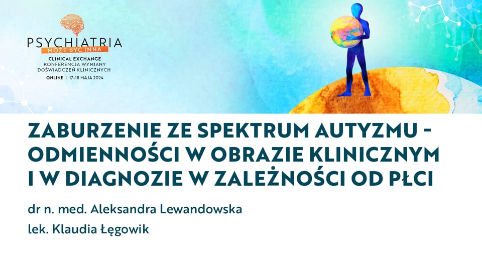Grafika dla Zaburzenie ze spektrum autyzmu - odmienności w obrazie klinicznym i w diagnozie w zależności od płci