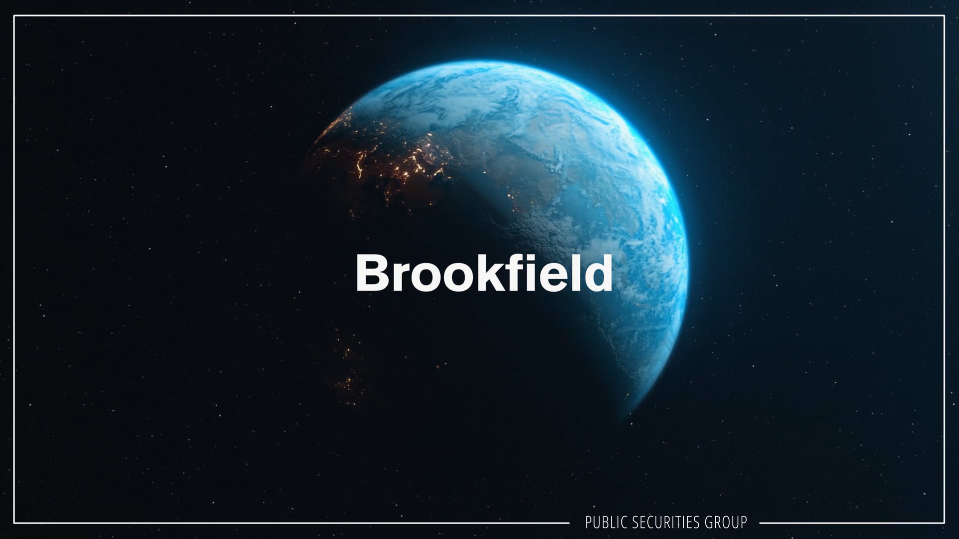 Brookfield // Engagement