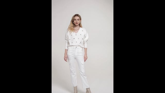 CALÇA ZOE CARGO                                                                                      OFF WHITE