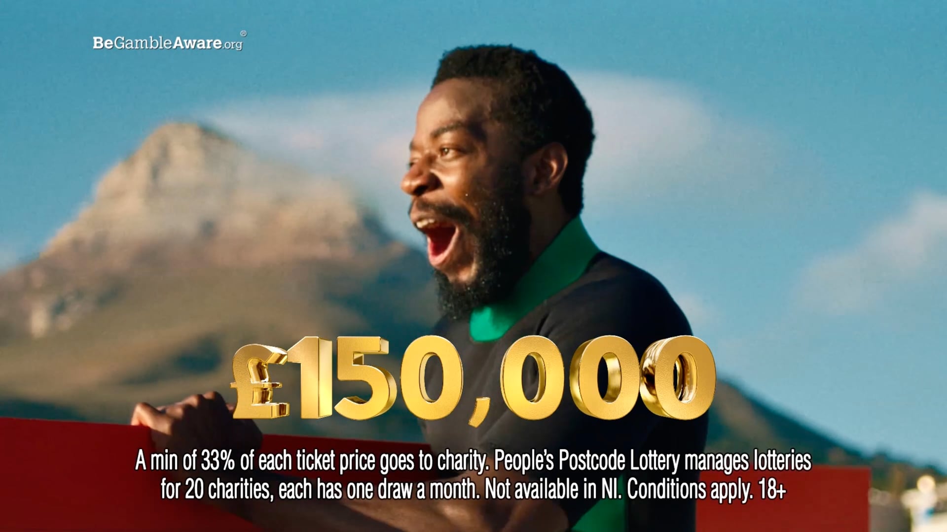 People's Postcode Lottery  'Endless Summer' /UK TV commercial