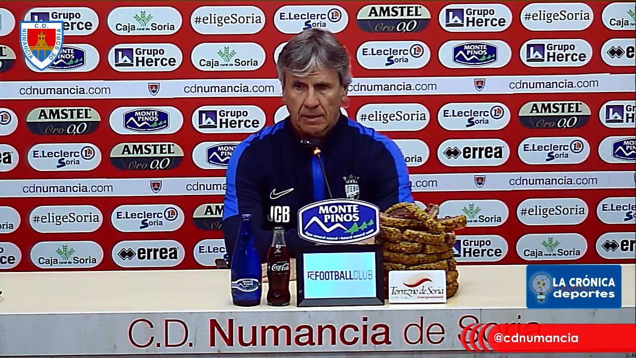 JUAN CARLOS BELTRÁN (Entrenador Utebo) CD Numancia 2-0 CF Utebo " Partido de Vuelta - Playoff de Ascenso a primera Rfef "