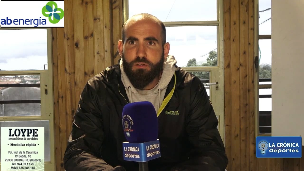 ALBERTO LISA (Entrenador Barbastro B) SEMIFINAL ASCENSO A 1ª REGIONAL 