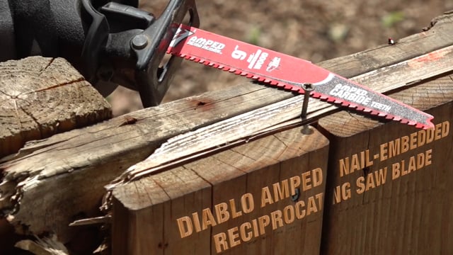 DS0906CWSA | Reciprocating Blades | Nail-Embedded Wood | AMPED Carbide ...