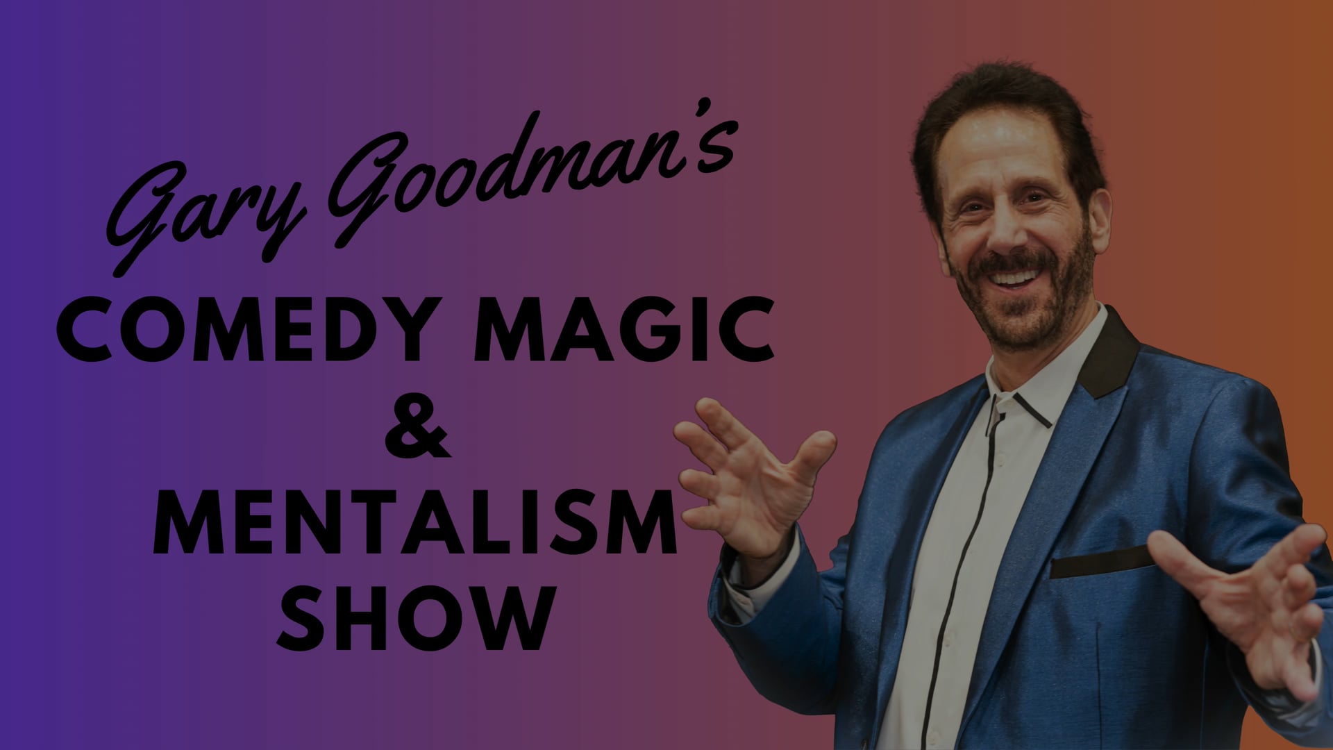 Promotional video thumbnail 3 for Gary Goodman