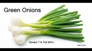 Green Onions Bass Cover