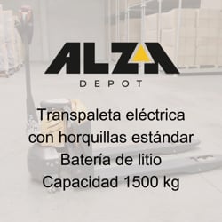 Transpaleta eléctrica litio 30Ah