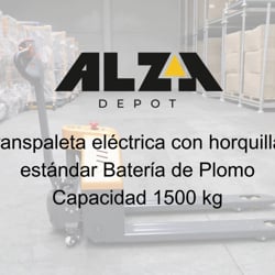 Transpaleta eléctrica horquillas 1150 mm 