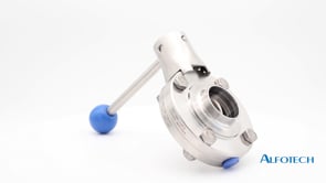 AWH-spjällventil, ISO