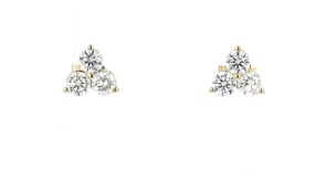 1.00 ct. t.w. Lab-Grown Diamond Trio Earrings in 14kt Yellow Gold