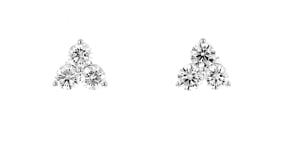 2.00 ct. t.w. Lab-Grown Diamond Trio Earrings in 14kt White Gold