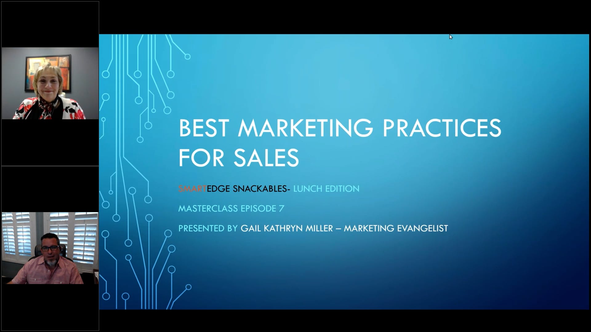 Masterclass Episode 7 – Best Marketing Practices for Sales