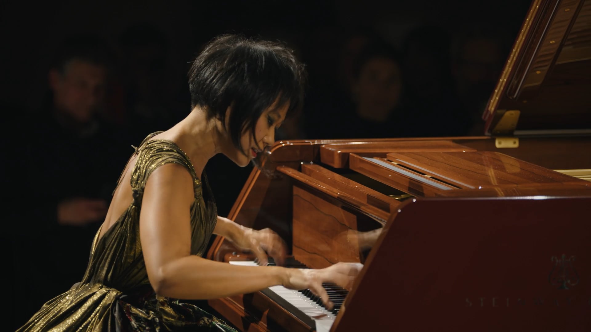 Steinway & Sons' piano launch with Yuja Wang