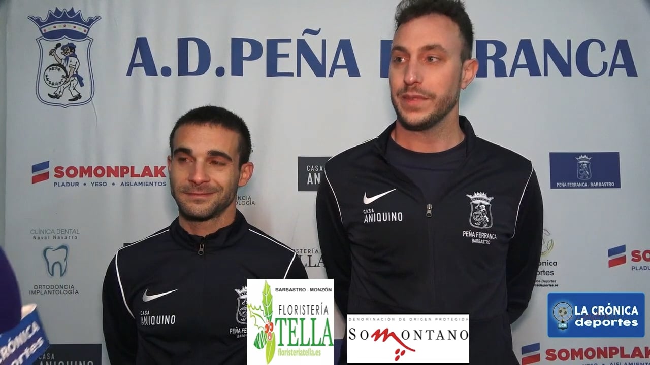 NANO Y TRALLERO (Jugadores P. Ferranca. Que se retiran del fútbol) Peña Ferranca Tella 3-1 UD Biescas / Jor. 33 / Primera Regional Gr 2