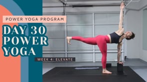 Day 30: Power Yoga