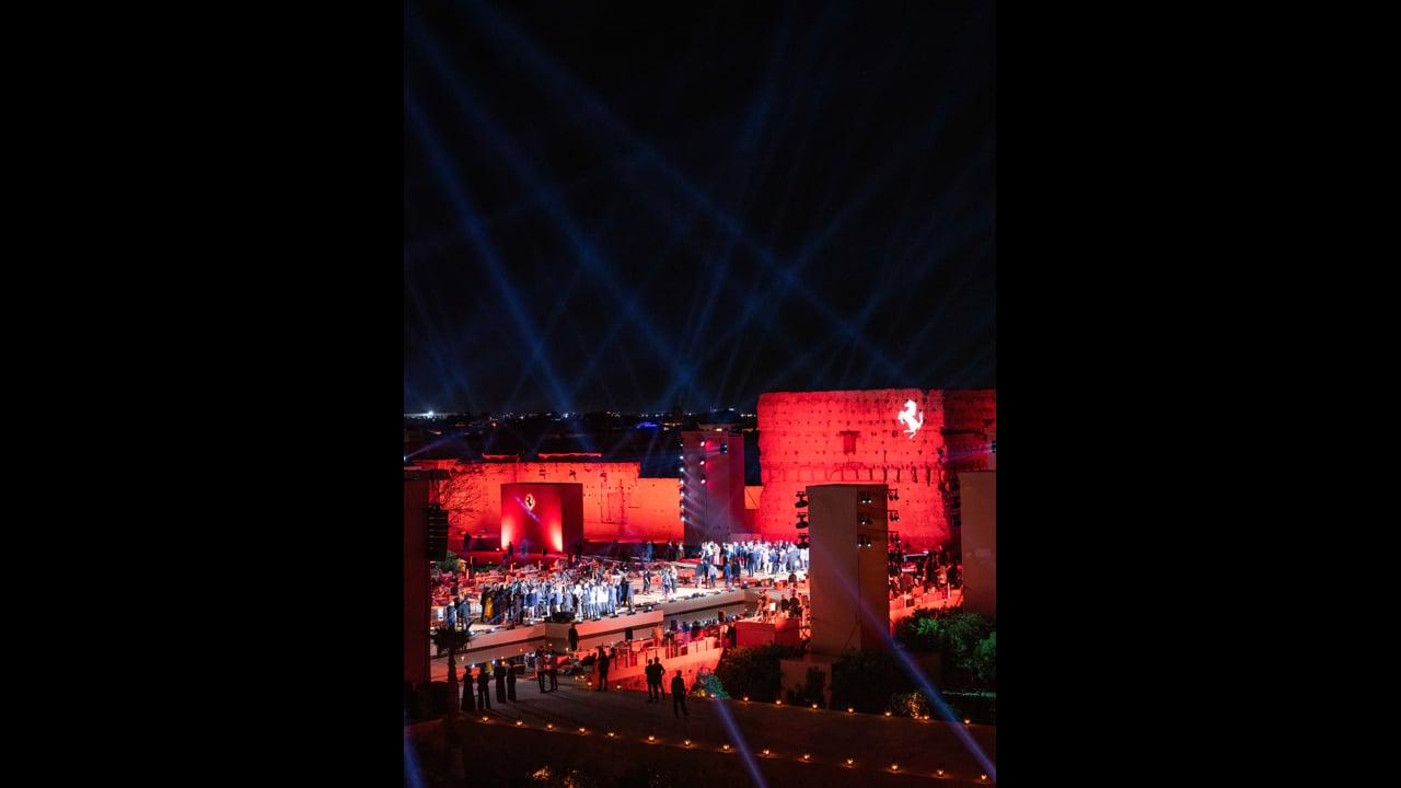 Ferrari Marrakech - NEXT Event Timelapse