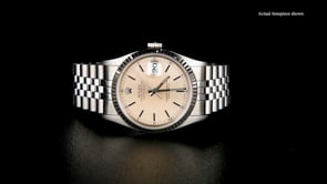 Pre-Owned Rolex Datejust Mens 36mm Automatic Stainless Steel and 18kt White Gold Watch